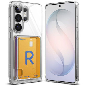 Ringke Protectie pentru spate Fusion Card Transparent pentru Galaxy S26 Ultra