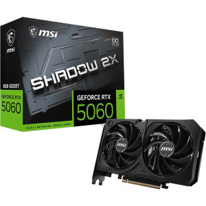 MSI GeForce RTX 5060 SHADOW 2X OC MAX 8GB GDDR7 128-bit DLSS 4