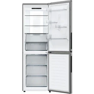 Candy ECN4CQTEX186, 355 L, Clasa E, No Frost, Circle Fresh, Fresh 0°C Area, Adaptive Humidity Area, hOn, Control electronic, 185 cm, Inox