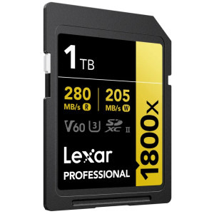 Lexar SDXC Pro 1800x UHS-II 1TB
