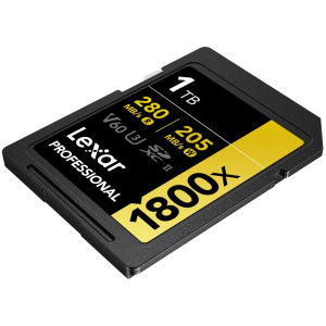 Lexar SDXC Pro 1800x UHS-II 1TB
