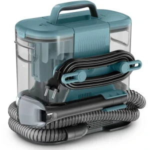Rowenta Clean It IN3021F0, cu spalare, 400W, 0.85L, Negru/Albastru