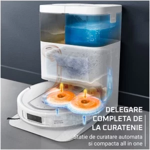 Rowenta X-Plorer Seria 580 Max RR9547E0, Li-Ion, 10000Pa, 0.3L, Alb
