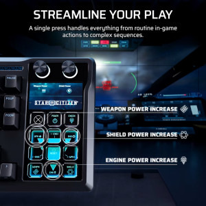 Corsair GALLEON 100 SD RGB MLX Pulse Switch Black Mecanica + Stream Deck Incorporat