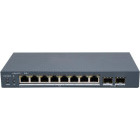Switch Hikvision Gigabit DS-3E1510P-EI/M-8P2F