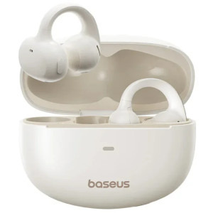 Casti Baseus Open-Ear, Bowie MC1, TWS, White