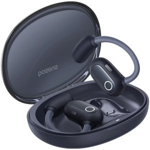 Casti Baseus Open-Ear, Eli Sport 1, TWS, Black