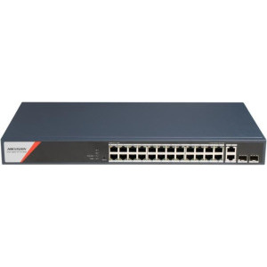 Switch Hikvision Gigabit DS-3E1528HP-SI-24P2T2F