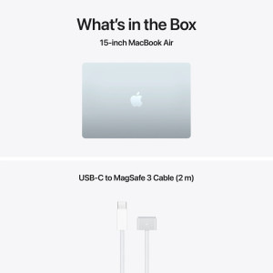 Apple 15.3'' MacBook Air 15 with Liquid Retina, Apple M5 chip (10-core CPU), 24GB, 1TB SSD, Apple M5 10-core GPU, macOS, Sky Blue, INT keyboard, 2026