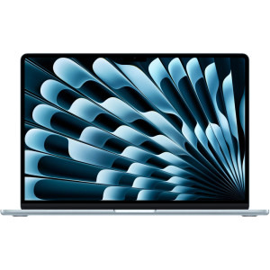 Laptop Apple 15.3 MacBook Air 15 with Liquid Retina, Apple M5 chip (10-core CPU), 24GB, 1TB SSD, Apple M5 10-core GPU, macOS, Sky Blue, INT keyboard, 2026