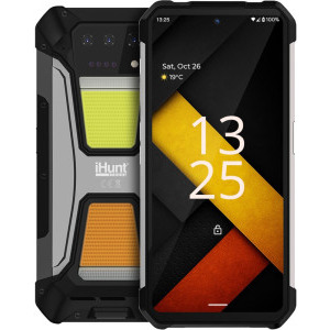 Smartphone iHunt Tank 2 PRO, Octa Core, 512GB, 24GB RAM, Dual SIM, 4G, 4-Camere, Black