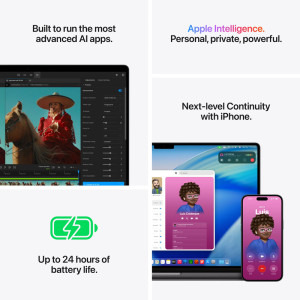 Apple 16.2'' MacBook Pro 16 Liquid Retina XDR, Apple M5 Pro chip (18-core CPU), 64GB, 1TB SSD, Apple M5 Pro 20-core GPU, macOS, Silver, INT keyboard, Textura Nano, 2026