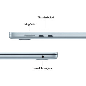 Apple 15.3'' MacBook Air 15 with Liquid Retina, Apple M5 chip (10-core CPU), 32GB, 1TB SSD, Apple M5 10-core GPU, macOS, Sky Blue, US keyboard, 2026
