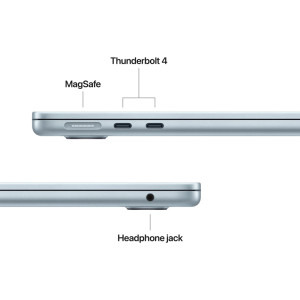 Apple 13.6'' MacBook Air 13 with Liquid Retina, Apple M5 chip (10-core CPU), 32GB, 512GB SSD, Apple M5 10-core GPU, macOS, Sky Blue, INT keyboard, 2026