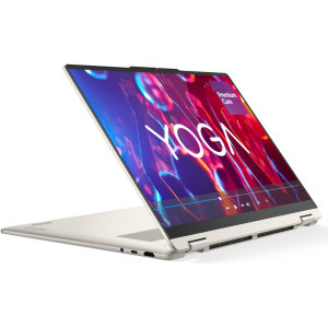 Lenovo 16'' Yoga 7 2-in-1 16AGP11, WUXGA OLED Touch, Procesor AMD Ryzen™ AI 9 465 (24M Cache, up to 5.0 GHz), 32GB LPDDR5X, 1TB SSD, AMD Radeon 880M, No OS, Seashell, 3Yr Onsite Premium Care