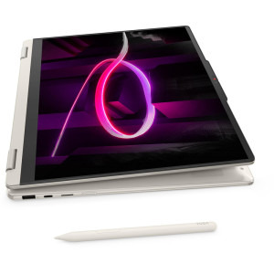 Lenovo 16'' Yoga 7 2-in-1 16AGP11, WUXGA OLED Touch, Procesor AMD Ryzen™ AI 5 435 (8M Cache, up to 4.5 GHz), 16GB LPDDR5X, 512GB SSD, AMD Radeon 840M, No OS, Seashell, 3Yr Onsite Premium Care