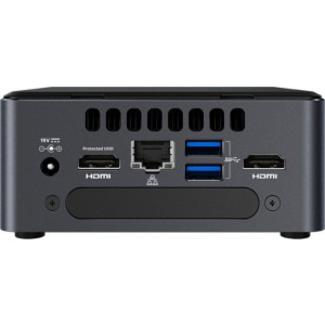 Intel (NUC) Next Unit of Computing NUC7i7DNH2E, Core i7-8650U 1.9GHz, 2x DDR4 32GB max, M.2 SSD, HDD 2.5 inch, HDMI, Bulk