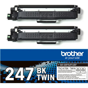Brother Toner TN247 Black Twin Pack