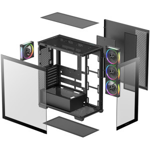 Deepcool CG580 4F V2 Black