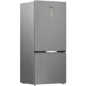 Whirlpool WHK2 6614 X6E, 615 L, Clasa C, Dual No Frost, Inverter, Multi Zone, Space Management, HomeWhiz, Control electronic, 193 cm, Inox