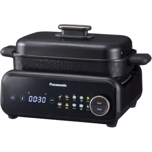 Panasonic Gratar electric multifunctional 6-in-1 NF-GM600KXE, 1524W, 2.5L, Negru