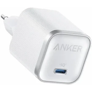 Incarcator retea Anker Nano A2692L21, 1x USB-C, Quick Charge 45 W, GaN, White