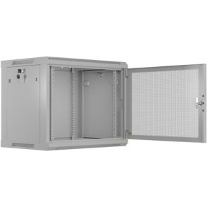 Lanberg WF01-6409-23S 9U, Wall mount, 600 x 450, Perforated door, Gri