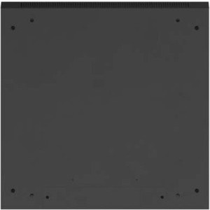 Lanberg WF01-6606-10B 6U, Wall mount, 600 x 600, Glass door, Negru