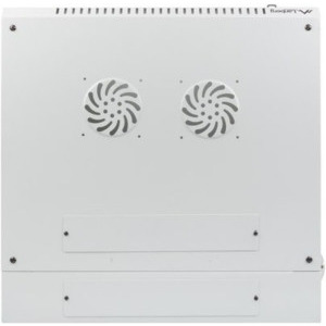 Lanberg WF02-6612-10S 12U, Wall mount, 600 x 600, Temper glass door, Gri