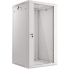 Lanberg WF01-6622-10S 22U, Wall mount, 600 x 600, Glass door, Gri