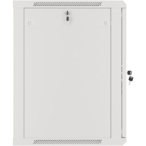 Lanberg WF01-6615-10S 15U, Wall mount, 600 x 600, Glass door, Gri