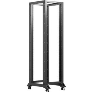 Lanberg OR01-6842-B 42U, Open rack, 600 x 800, Negru