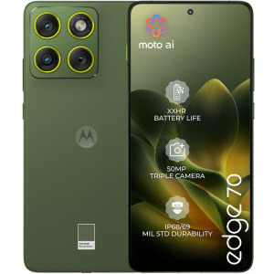 Motorola Edge 70, 512 GB, 12GB RAM, Dual SIM, 5G, Tri-Camera, PANTONE Bronze Green
