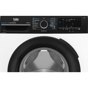 Beko BM3WFU48415WBPB, 8 kg, 1400 RPM, Clasa A, ProSmart Inverter, EnergySpin, SteamTherapy, SteamCure, Alb