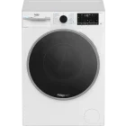 Masina de spalat rufe Beko B7WFU69418WB2 ES, 9 kg, 1400 RPM, Clasa A, ProSmart Inverter, EnergySpin, SteamCure, HomeWhiz, Alb