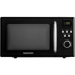 Cuptor cu microunde Daewoo KOR-6D2BK, 20 L, 700 W, Negru