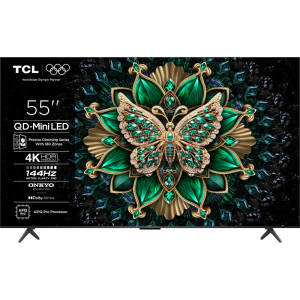 Televizor LED TCL Smart TV QD-MiniLED 55C6K Seria C6K 139cm 4K UHD HDR