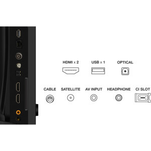 TCL Smart TV QLED 32S5K Seria S5K 80cm negru Full HD