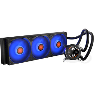 Krux HydroGlance 360 ​​ARGB LCD Black