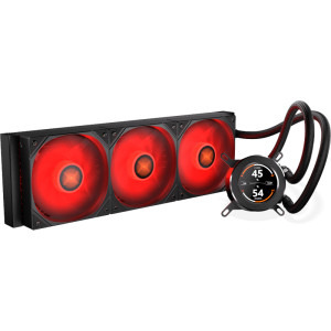 Krux HydroGlance 360 ​​ARGB LCD Black