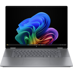 HP 16'' OmniBook X Flip 2-in-1 16-ar0019nn, 1920 x 1200 IPS Touch, Procesor AMD Ryzen™ AI 5 340 (16M Cache, up to 4.80 GHz), 16GB LPDDR5X, 1TB SSD, AMD Radeon 840M, Win 11 Home, Meteor Silver