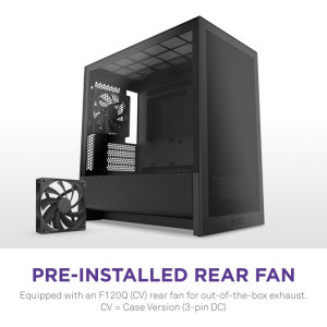 Carcasa NZXT H3 Flow, Black - PC Garage