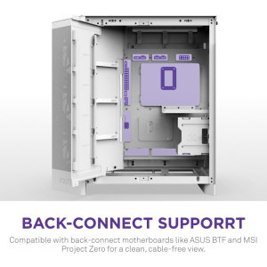 NZXT H9 Flow RGB, White