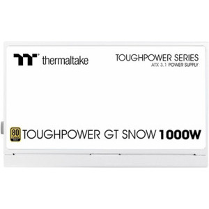 Thermaltake TOUGHPOWER GT, 80+ Gold, 1000W, White