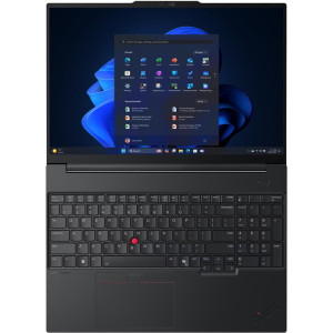 Lenovo 16'' ThinkPad E16 Gen 3, WUXGA IPS, Procesor AMD Ryzen™ 5 220 (16M Cache, up to 4.90 GHz), 16GB DDR5, 512GB SSD, AMD Radeon 740M, No OS, Black