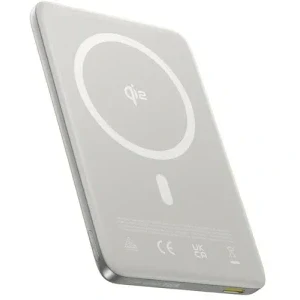 Baterie externa Baseus PicoGo AM41 Ultra-Slim Magnetic, 10000 mAh, 1x USB-C, 27 W, Qi2, Gray