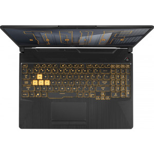 ASUS Gaming 15.6'' TUF A15 FA506QR, FHD 240Hz, Procesor AMD Ryzen™ 7 5800H (16M Cache, up to 4.4 GHz), 16GB DDR4, 1TB SSD, GeForce RTX 3070 8GB, No OS, Eclipse Gray