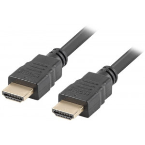 Cablu video Lanberg HDMI Male - HDMI Male, v1.4, 5m, negru