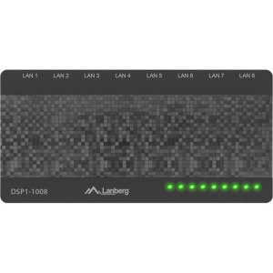 Lanberg Gigabit DSP1-1008