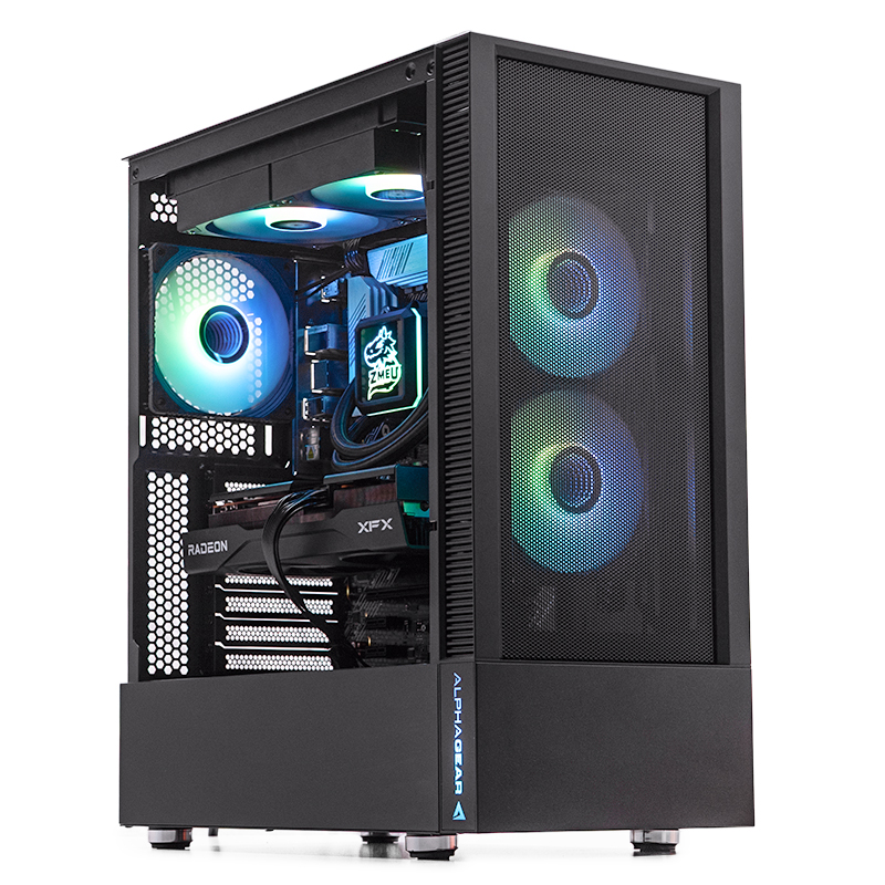 PC Gaming ZMEU Comic Con Edition, AMD Ryzen 5 5600X 3.7GHz, 32GB DDR4, 1TB SSD, RX 9060 XT 8GB GDDR6, Iluminare RGB